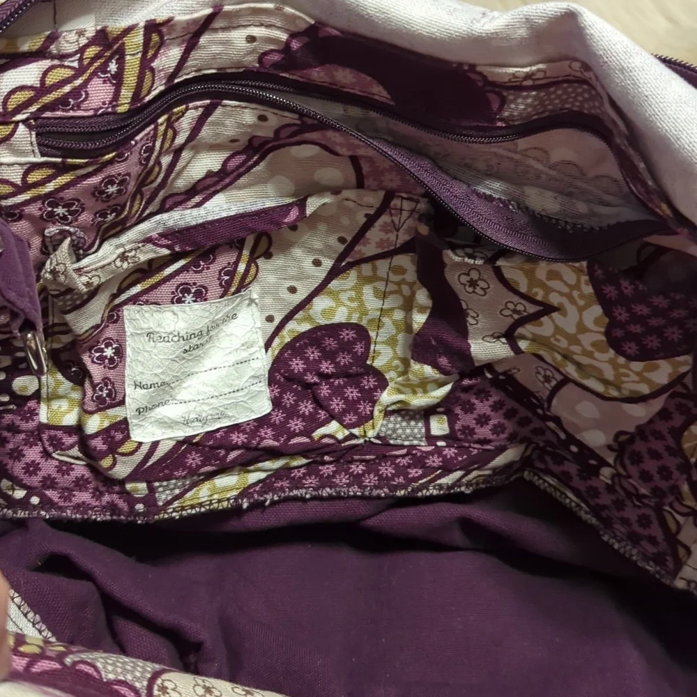 Retro Metro plum purple thirty-one weekender bag - Picture 10 of 11